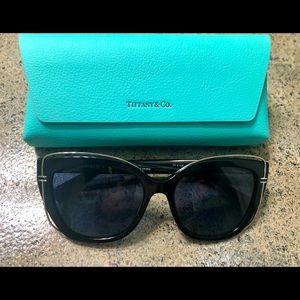 Tiffany Polarized Sunglasses 4148T Blue Gradient